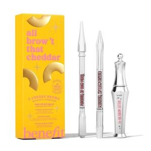 Benefit Cosmetics All Brow’t That Cheddar – 3-Piece Brow Set (Light Brown)
